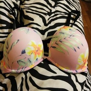 Pink Push Up Bra
